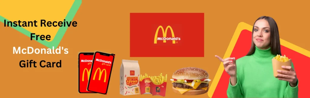 Mc Donald,s Gift Card