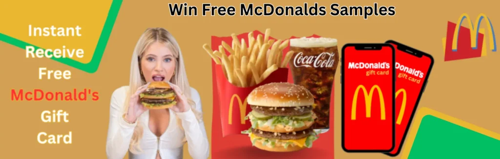 Mc Donald,s Gift Card